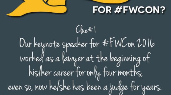 Guess the Keynote Speaker #FWCon